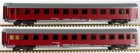 44097 LS Models Set of 2 passenger cars type Bcvmh of Euro-Express-Treincharter